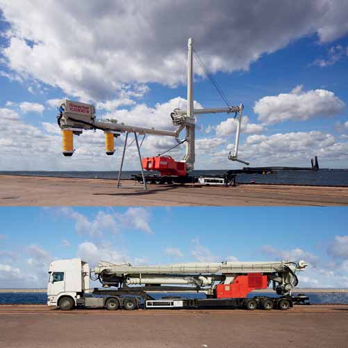 Third Siwertell road mobile cement unloader order aids Libyan reconstruction